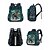 cheap Kids &amp; Teen Backpacks-Kids Dinosaur Backpack for Boys, Large Capacity Multi-Compartment School Bag, Lightweight Polyester Bookbag with Chest Buckle, Hard Shell Front Pocket, Water-Resistant Backpack for Elementary School T