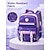 cheap Kids &amp; Teen Backpacks-Kids School Backpack for Boys &amp; Girls, Large Capacity Multi-Compartment Polyester Bag, Ergonomic Padded Straps, Chest Buckle, Water-Resistant Bookbag for Elementary School, Daily School &amp; Travel