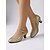 preiswerte Schuhe für Standardtanz und Modern Dance-Elegante, goldglitzernde Damen-Ballsaalschuhe, bequeme Mary-Jane-Pumps mit mittelhohem Absatz für Walzer, Foxtrott, Gesellschaftstänze und Abendveranstaltungen