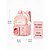 baratos Mochilas para Crianças e Adolescentes-Mochila escolar feminina rosa impermeável em poliéster com estojo, mochila grande com vários bolsos, suporte ergonômico, ideal para viagens. &amp;Uso diário, 1º ao 6º ano