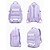 abordables Mochilas para Niños y Adolescentes-Mochila escolar de poliéster para estudiantes, mochila para libros, gran capacidad, múltiples compartimentos, bolsos bonitos con funda para portátil de 13 pulgadas, mochila de viaje duradera y ligera,