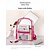 abordables Mochilas para Niños y Adolescentes-Mochila rosa transparente de alta resistencia para niñas - mochila escolar transparente homologada para estadios, ideal para estudiantes, trabajo y viajes - mochila de PVC duradera