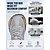 abordables Baskets femme-Chaussures de marche athlétiques pour femmes, gris clair, largeur large – baskets en maille respirante avec un espace extra large pour les orteils, une semelle extérieure en caoutchouc flexible et