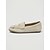 cheap Women's Slip-Ons &amp; Loafers-Women's Beige Tassel Loafers with Soft Faux Suede Upper - Comfortable Slip-On Moccasin Flats with Tassels &amp; Rivet for Travel, Shopping, Driving, Business Casual and Everyday Wear