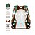 cheap Kids &amp; Teen Backpacks-Kids School Backpack, Waterproof Polyester Large Capacity Bookbag with Multiple Compartments, Adjustable Straps, Breathable Back Panel, Reflective Safety, Green Beige for Boys and Girls Back to School