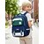 abordables Sacs à dos pour Enfants et Adolescents-Sac à dos scolaire pour enfants (garçons et filles), plusieurs couleurs, grand compartiment, polyester imperméable, ergonomique, bandes réfléchissantes, adapté à l'école primaire &amp;élèves du collège,