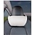 abordables Appuie-tête pour voiture-Starfire 1 pack en cuir véritable suspendu oreiller de siège de voiture appui-nuque appui-tête pour tesla 3 s x y modèles noir rouge café couleurs en option