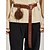 billige Tilbehør og mere-Middelalderkostumer Renæssance Livrem Viking Udklædning Herre Dame Unisex Keltisk Viking Fantasi Halloween Karneval Maskerade Fest LARP Voksne Bælte Taske