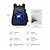abordables Sacs à dos pour Enfants et Adolescents-Ensemble sac à dos de football pour garçon, sac d'école imperméable en polyester avec trousse, grand sac à dos à compartiments multiples, imprimé football bleu et noir pour l'école, les voyages, le