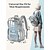 cheap Kids &amp; Teen Backpacks-Clear School Backpack for Kids, Transparent PVC Bookbag for Elementary and Middle School Students, Multi-Pocket Backpack Fits Laptops, Tablets, and School Supplies