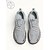 abordables Baskets femme-Chaussures de marche athlétiques pour femmes, gris clair, largeur large – baskets en maille respirante avec un espace extra large pour les orteils, une semelle extérieure en caoutchouc flexible et