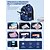 abordables Sacs à dos pour Enfants et Adolescents-Sac à dos scolaire pour garçon sur le thème de l'espace, grand format, multi-compartiments, en polyester imperméable, bandes réfléchissantes, panneau dorsal respirant, bleu, noir et vert.
