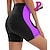 economico Pantaloni, pantaloncini e gonne da donna-Per uomo Grafico Pantaloncini da ciclismo Bicicletta Pantaloncini imbottiti / Fondello Pantaloni Mountain Bike MTB Ciclismo su strada Gli sport Cuscinetto 3D Asciugatura Rapida Traspirante Nero Blu