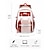 baratos Mochilas para Crianças e Adolescentes-Mochila escolar para estudantes, mochila de poliéster, grande capacidade, mochila escolar fofa com vários compartimentos para meninas e meninos, mochila para laptop de viagem com bolso transparente,
