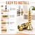 ieftine Seturi de șurubelnițe-Set șuruburi cu expansiune scurtă de 6×14 mm, ancore de perete cu expansiune scurtă, pentru repararea balamalelor dulapului &amp;Restaurare filete dezlipite, fixare sigură a ușii de dulap 30/50/100set