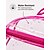 abordables Mochilas para Niños y Adolescentes-Mochila rosa transparente de alta resistencia para niñas - mochila escolar transparente homologada para estadios, ideal para estudiantes, trabajo y viajes - mochila de PVC duradera