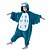 abordables Disfraz de Animal-Pijamas Kigurumi Disfraz de lujo Disfraz de mono Animal Búho Dibujos Cálido Pijamas Disfraz divertido Niños Unisexo Niños y niñas Navidad Víspera de Todos los Santos Carnaval Fiesta Rendimiento Ropa