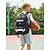 abordables Mochilas para Niños y Adolescentes-Mochila escolar de poliéster para estudiantes, mochila para libros, gran capacidad, múltiples compartimentos, bolsos bonitos con funda para portátil de 13 pulgadas, mochila de viaje duradera y ligera,