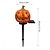 billige Utendørs- og hageutstillinger-Solcelle Halloween Gresskar Hodeskalle Lantern LED Utendørs Hage Stake Lys Uhyggelig Solcelle Lantern Dekorasjon Gård Plen Sti Hage og Halloween Fest Dekor