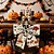 economico Soggiorno-centrotavola di Halloween con fiocco 1 pezzo zucca fantasma pipistrello ragno fungo centrotavola di Halloween decorazioni autunnali per la casa decorazione gotica stile rustico tavolo da pranzo