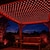 preiswerte Steckdosen-Spannungslichter-LED-Lichterkette aus Netzgewebe, 6 x 4 m, 880 LEDs, für den Außenbereich, geeignet für Terrasse, Garten, Hecke und Zaun.