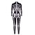 tanie Stroje damskie-Kombinezon zentai Kostium Cosplay Body Kombinezon zakrywający całe ciało Szkielet Czaszka Jednoczęściowe Cosplay Zamek błyskawiczny z przodu Dla dzieci Dla dorosłych Damskie Bal maskowy Impreza