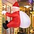 cheap Christmas-Christmas Inflatable Hanging Santa Outdoor Decoration for Xmas Garden