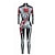 tanie Stroje damskie-Kombinezon zentai Kostium Cosplay Body Kombinezon zakrywający całe ciało Szkielet Czaszka Jednoczęściowe Cosplay Zamek błyskawiczny z przodu Dla dzieci Dla dorosłych Damskie Bal maskowy Impreza