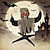 billige Halloween-halloween stående på jorden svingende skelet spøgelse