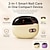 billige Personlig Pleje &amp; Sundhed-2-i-1 smart elektrisk negleklipper &amp;polermaskine, automatisk negleklipper, genopladelig automatisk negletrimmer og polermaskine med LED-lys, anti-knibe design, neglesliber til voksne seniorer