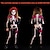 economico Costumi di coppia e di gruppo-Carnevale 2026 Body Costumi di Gruppo per Coppie di Halloween Catsuit a Corpo Intero Teschio Scheletro Teschio di zucchero Costume Spaventoso Adulti Bambini Tutti Halloween Carnevale Giorno della