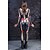 economico Costumi da Donna-Tuta Intera Costume Cosplay Body Catsuit a Corpo Intero Teschio scheletro Un Pezzo Costume Spaventoso Cerniera frontale Bambini Adulti Per donna Mascherata martedì grasso Feste Halloween Costumi di