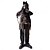 economico Halloween-Capitano pirata animatronico di Halloween, alto 1,7 metri, a grandezza naturale, attivato da un sensore, con occhi rossi luminosi, ideale per decorazioni di case infestate, giardini, verande e feste.