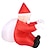 cheap Christmas-Christmas Inflatable Hanging Santa Outdoor Decoration for Xmas Garden