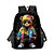 abordables Sacs à dos pour Enfants et Adolescents-Ensemble de 3 sacs à dos pour garçons avec motif oursons, sac d'école léger en polyester à grande capacité et compartiments multiples, avec sac à lunch isotherme. &amp;Trousse pour la rentrée scolaire, le