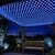 preiswerte Steckdosen-Spannungslichter-LED-Lichterkette aus Netzgewebe, 6 x 4 m, 880 LEDs, für den Außenbereich, geeignet für Terrasse, Garten, Hecke und Zaun.