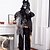 economico Halloween-Capitano pirata animatronico di Halloween, alto 1,7 metri, a grandezza naturale, attivato da un sensore, con occhi rossi luminosi, ideale per decorazioni di case infestate, giardini, verande e feste.
