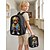 abordables Sacs à dos pour Enfants et Adolescents-Ensemble de 3 sacs à dos pour garçons avec motif oursons, sac d'école léger en polyester à grande capacité et compartiments multiples, avec sac à lunch isotherme. &amp;Trousse pour la rentrée scolaire, le