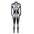 tanie Stroje damskie-Kombinezon zentai Kostium Cosplay Body Kombinezon zakrywający całe ciało Szkielet Czaszka Jednoczęściowe Cosplay Zamek błyskawiczny z przodu Dla dzieci Dla dorosłych Damskie Bal maskowy Impreza