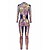 abordables Costumes pour Femmes-Costume de Carnaval Combinaison Intégrale Costume de cosplay Combinaisons Combinaison Intégrale Crâne de squelette Une Pièce Cosplay Fermeture éclair avant Enfant Adulte Femmes Mascarade Soirée