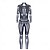tanie Stroje damskie-Kombinezon zentai Kostium Cosplay Body Kombinezon zakrywający całe ciało Szkielet Czaszka Jednoczęściowe Cosplay Zamek błyskawiczny z przodu Dla dzieci Dla dorosłych Damskie Bal maskowy Impreza