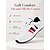 baratos Sapatos de Golfe Femininos-Sapatos de golfe femininos sem cravos, com cadarço, tênis de golfe em couro impermeável e antimicrobiano com sola antiderrapante para campo de golfe, treino e caminhada. &amp; treinamento