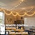abordables Luces de voltaje del enchufe-Luces de Cadena de Esfera 100m 330FT 800LEDs Luces de Hadas Conexión a Enchufe con 8 Modos Control Remoto Decoración para Fiesta de Interior y Exterior Boda Jardín Halloween Blanco Cálido Blanco