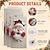cheap Christmas Door Covers-Christmas Door Cover, Cute Reindeer Holiday Door Curtain with "Christmas Is Coming" Sign, 2026 Xmas Festive Door Hanging for Porch Party Home Decoration