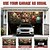 cheap Christmas Garage Door Covers-Christmas Outdoor Garage Door Cover Xmas Banner Highland Cattle Large Christmas Backdrop Decoration for Holiday Outdoor Garage Door Home Wall Decorations