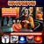 billige Halloween-Halloween tågemaskine græskar, tågemaskine halloween med græskarspand, mini halloween tåge græskar med 12 farverige LED-lys, græskarrygningssprøjte til halloween-stemning