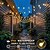 abordables Luces de voltaje del enchufe-Luces de Cadena de Esfera 100m 330FT 800LEDs Luces de Hadas Conexión a Enchufe con 8 Modos Control Remoto Decoración para Fiesta de Interior y Exterior Boda Jardín Halloween Blanco Cálido Blanco