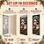 cheap Christmas Door Covers-Christmas Door Decorations Door Covers Xmas Garland Ornaments Door Tapestry Door Curtain Decoration Backdrop Indoor/Outdoor Door Banner for Front Door Farmhouse Animal Cats