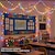 abordables Luces de voltaje del enchufe-Luces de Cadena de Esfera 100m 330FT 800LEDs Luces de Hadas Conexión a Enchufe con 8 Modos Control Remoto Decoración para Fiesta de Interior y Exterior Boda Jardín Halloween Blanco Cálido Blanco