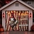 billige Garasjeportdeksel-7 x 16 fot dekorativt halloween garasjeportbanner, ondt sirkus garasjeportbanner, klovn halloween-bakgrunn, ond karnevalsklovnebakgrunn, egnet for halloween-fotografering og fester